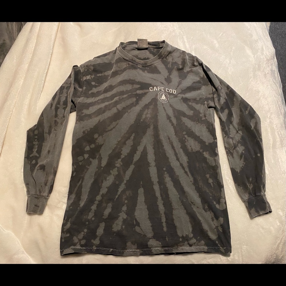 Cape Cod tie dye long sleeve t-shirt